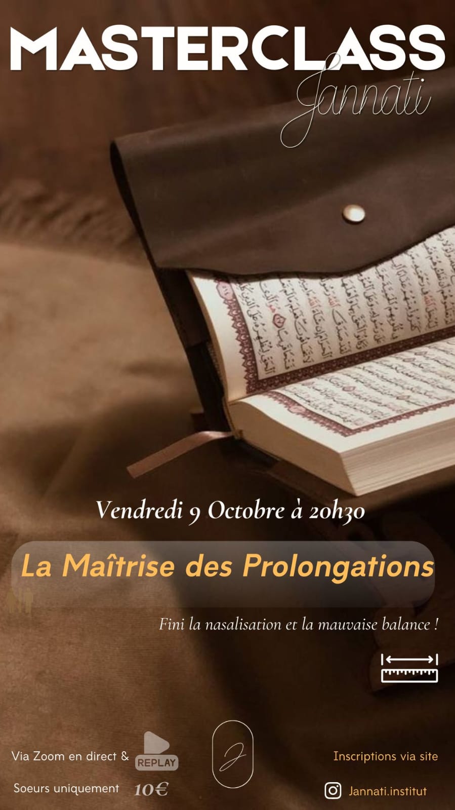 Masterclass n°5 — La maîtrise des prolongations